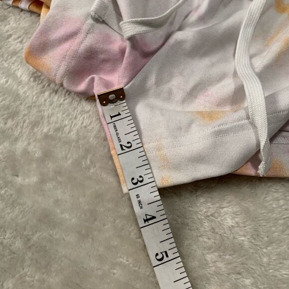 New Adidas Tie Dye Womens Jogger Shorts Size Small NWT - Picture 4 of 7